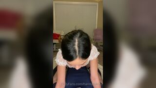 Hannazuki22 Pretty Tiny Asian Rides and Fucked Hard By a BWC After Massaging It Onlyfans Video