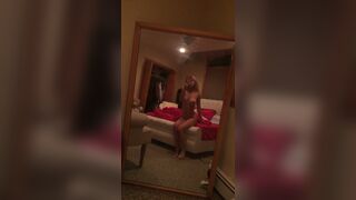 Sexy Asian Slut Exposing her Nude Body On Mirror Video
