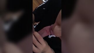 Asian Vietnamese Sexy Girl Giving a Hot Blowjob Video