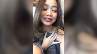 Horny Asian Exposed Her Boobs On Cam Video