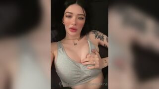 Angie Watkins Asian Hottie Teasing Her Big Boobs Onlyfans Video