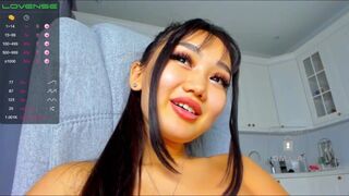 Gorgeous Asian Babe Revealing Her Awesome Tits And Big Booty Cheeks In A Live Show Video
