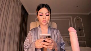 Cute Asian Babe Filled Her Pussy With A Huge Black Cock Video