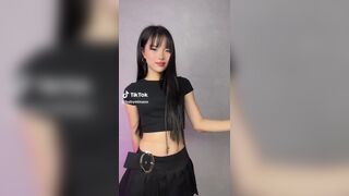 Babyminaox Gorgeous Petite Slut Dancing For A Tiktok Video