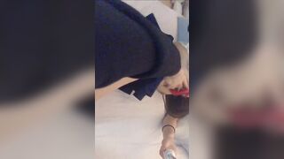 Asian Hottie gets Her Booty and Tits Squeezed By Bf Video