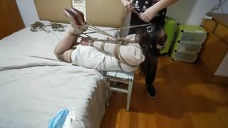 Asian Teen Gets Picked Up And Tied Hard Like a Slut Video