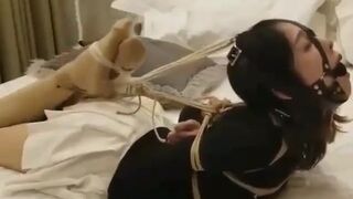 Asian Gf Gets Tied Like a Slut Bondage Video