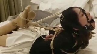 Asian Gf Gets Tied Like a Slut Bondage Video
